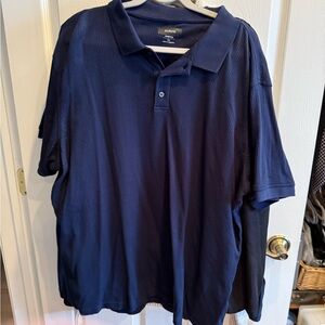 Alfani Navy Men's Polo Shirt